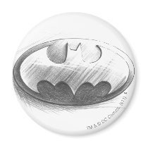 Batman Insignia Drawing Magnet