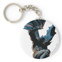 Batman Jumping Down Action Shot Key Chain