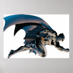 Batman Leaping Side View Print