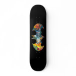 Batman Logo Neon/80s Graffiti Skate Board Decks