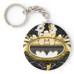 Batman Logo with Cars keychains