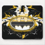 Batman Logo with Cars Mouse Pad