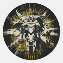 Batman on Bike Sticker