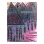 Batman really begins at night post card