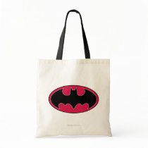 Batman Red Black Logo bags