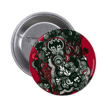 Batman Skulls/Ink Doodle Button