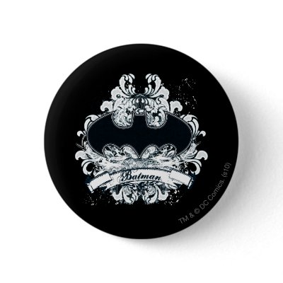 Batman Vintage Urban Grunge Pinback Button by batman