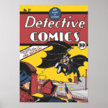Batman's First Appearance Poster