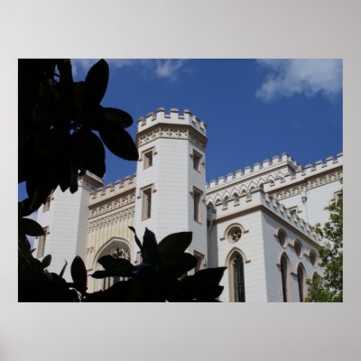 Baton Rouge Old State Capital Building Posters by loudenbur