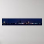 Baton Rouge Skyline Panoramic Posters