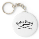 Baton Twirler Coach Key Chain