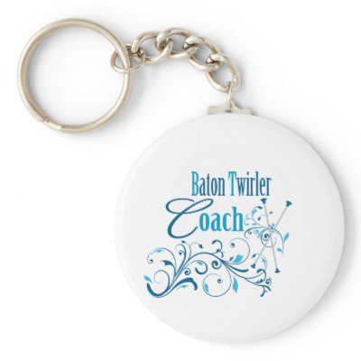 Baton Twirler Coach Swirly by DanceTwirlObsessions