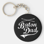 Baton Twirler Dad - Customised Key Chain