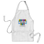 Baton Twirler Mom Retro Apron