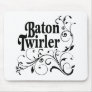 Baton Twirler Swirly Mouse Mat