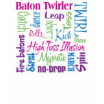 Baton Twirler t-shirts