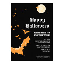 Bats at Night Custom Announcement
