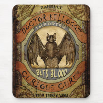 Bats Blood Mousepad