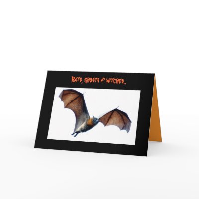 Bats, ghosts & witches.. cards by Priscilla48