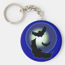 Bats In Flight Key Chains