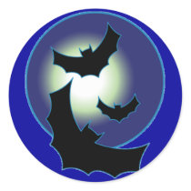 Bats In Flight Stickers