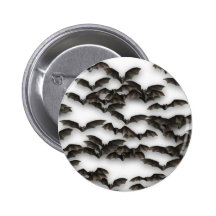 Bats Pinback Button