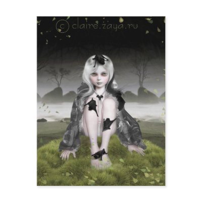 Bats Post Card by Svetlana_K