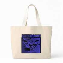 Bats Rock! Canvas Bag