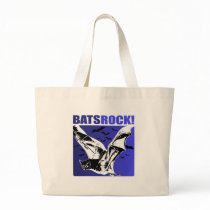 Bats Rock! Tote Bag