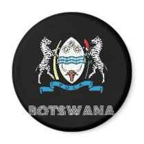 Batswanian Emblem Fridge Magnets