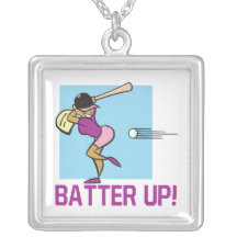 Batter Up Custom Necklace