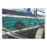 Battered Boat card