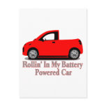 Battery Car Post Card