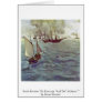 Battle Between The Kearsarge "And The" Alabama "" Greeting Card
