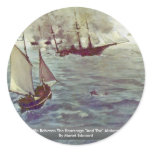 Battle Between The Kearsarge "And The" Alabama "" stickers