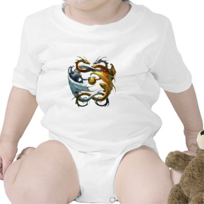 Battle Dragons T Shirts by fstasu52
