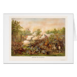 Battle of Atlanta by Kurz and Allison 1864 Greeting Card