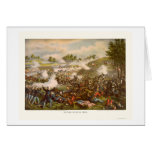 Battle of Bull Run by Kurz and Allison 1889 cards