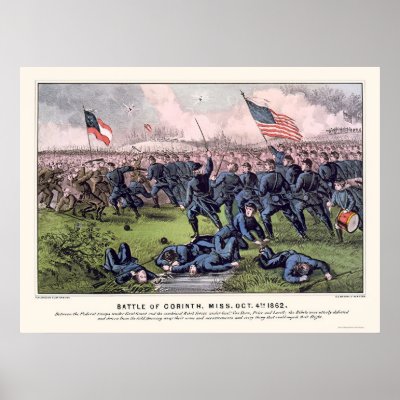 Battle of Corinth by  1862 by lc_civilwar