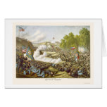 Battle of Corinth by Kurz and Allison 1862 cards