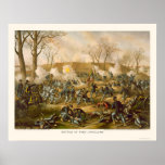 Battle of Fort Donelson by Kurz and Allison 1862 posters