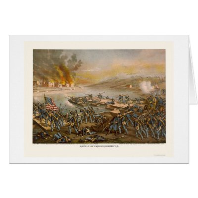 Battle of Fredericksburg by Kurz and Allison 1862 Card by lc_civilwar