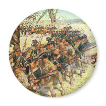 Battle of Guilford Courthouse by Charles McBarron Refrigerator Magnets