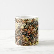 Battle of Guilford Courthouse by Charles McBarron Coffee Mugs