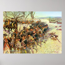 Battle of Guilford Courthouse by Charles McBarron Posters