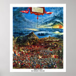 Battle Of Issus By Altdorfer, Albrecht Print