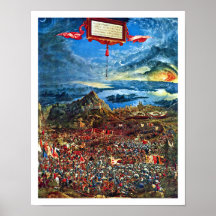 Battle Of Issus By Altdorfer Posters