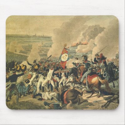 Battle of Leipzig Mousepad by Dividenda