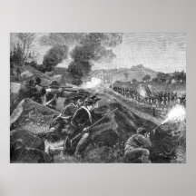 Battle of Lexington Print
