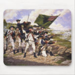 Battle of Long Island by Domenick D'Andrea mousepads